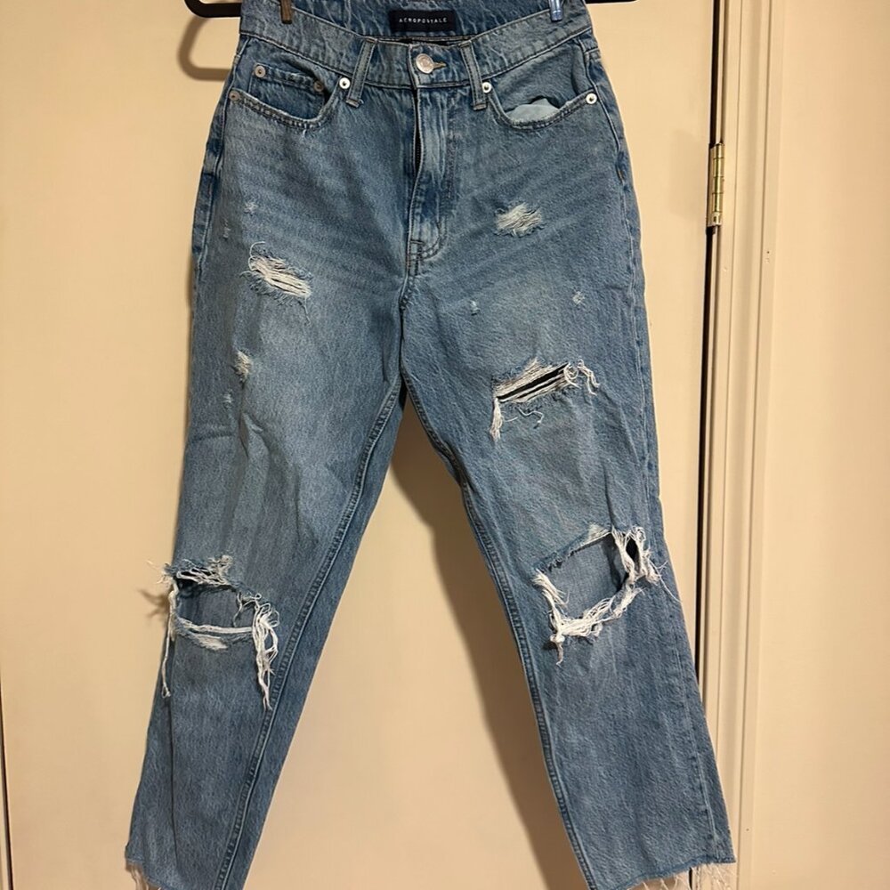 American Eagle Curvy Mom Jean - Size 2